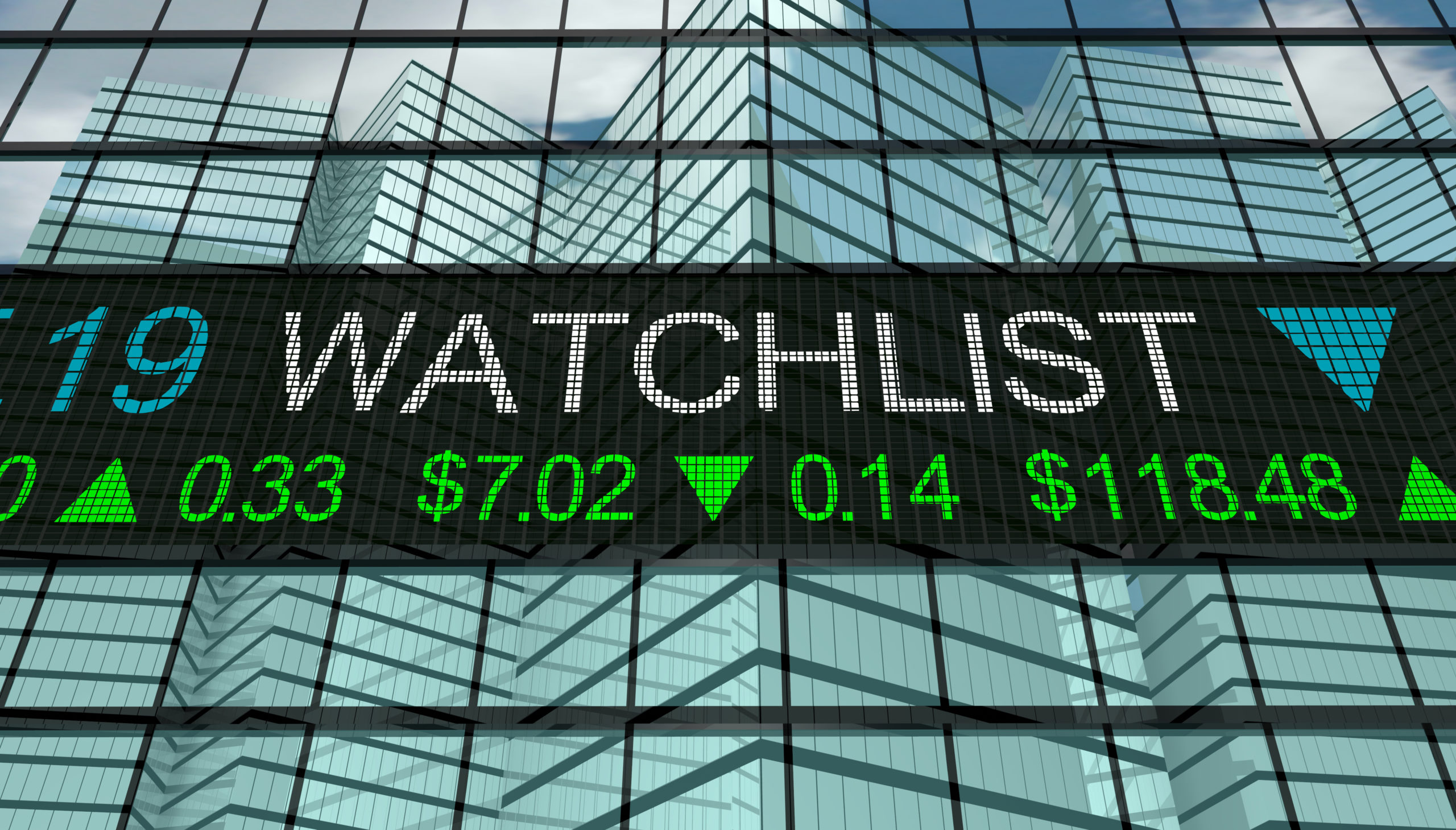 Watch List Stock Market Ticker Tracker Companies Shares Prices 3