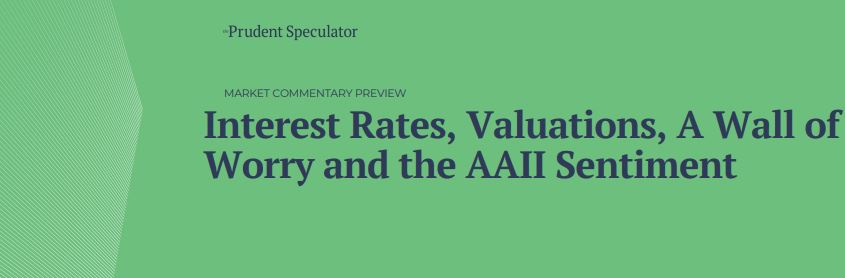 Interest Rates and Valuations