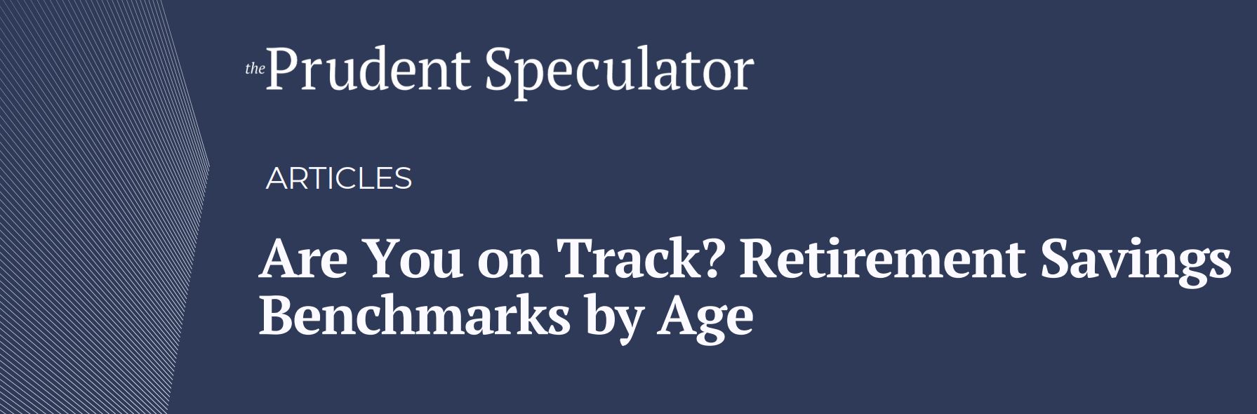 retirement savings benchmarks