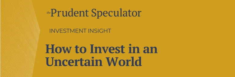 How to Invest in an Uncertain World: A Guide for 2025 and Beyond Featured Image
