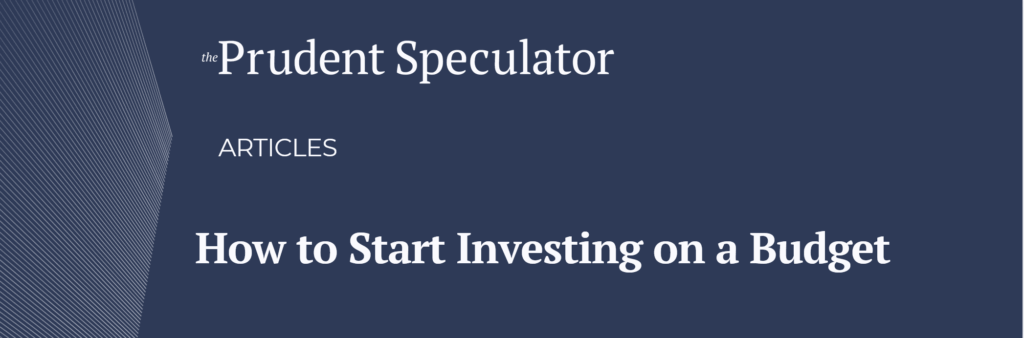 How to Invest on a Budget hero