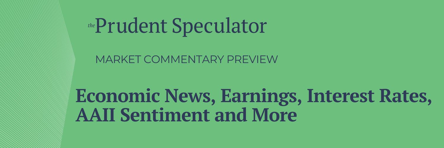 Market Commentary 072825 - The Prudent Speculator Market Commentary