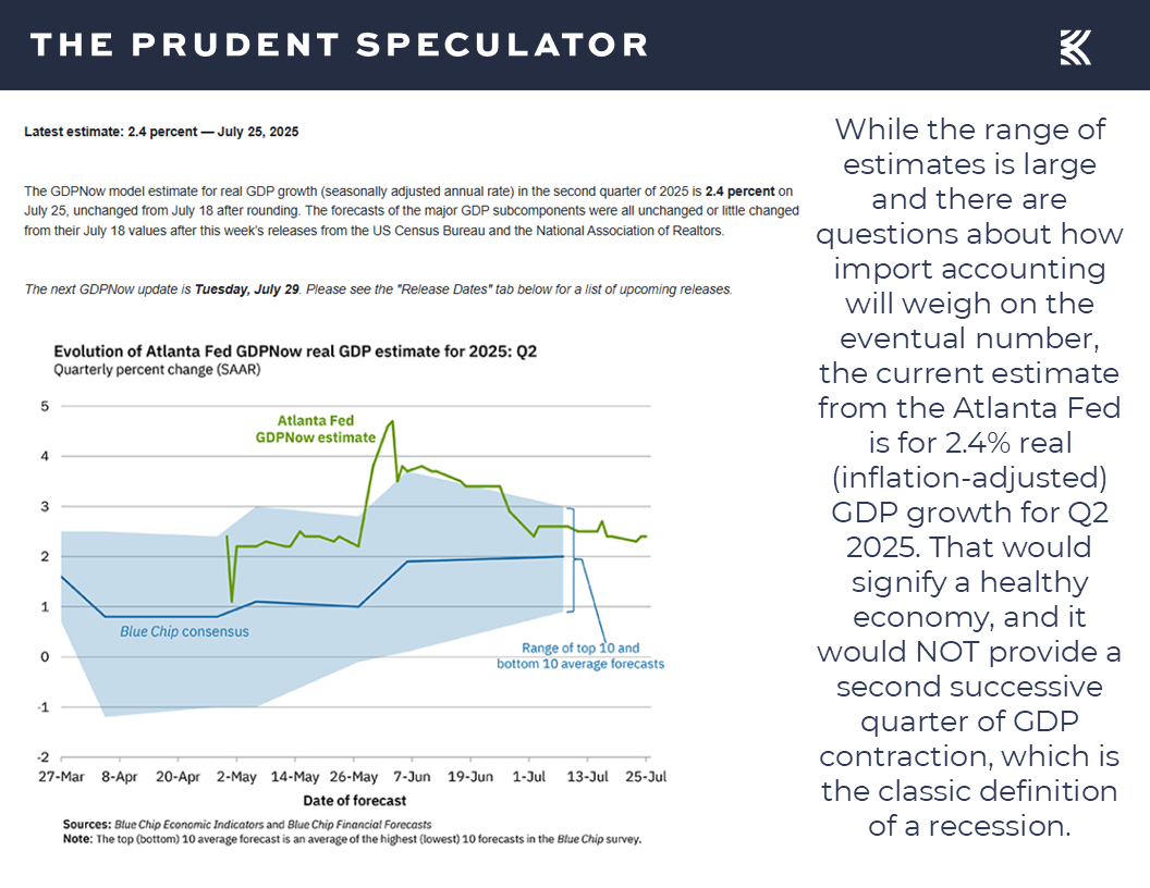 Economic News - The Prudent Speculator Earnings