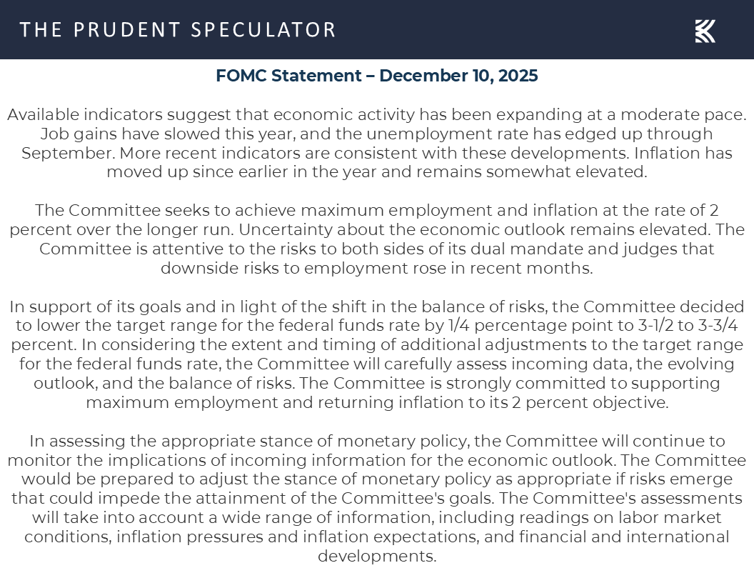 FOMC Statement